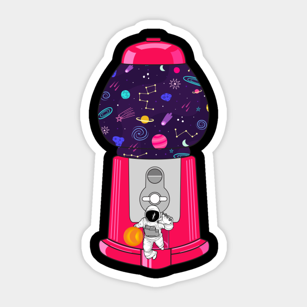 Gumball Machine Astronaut Wallpaper